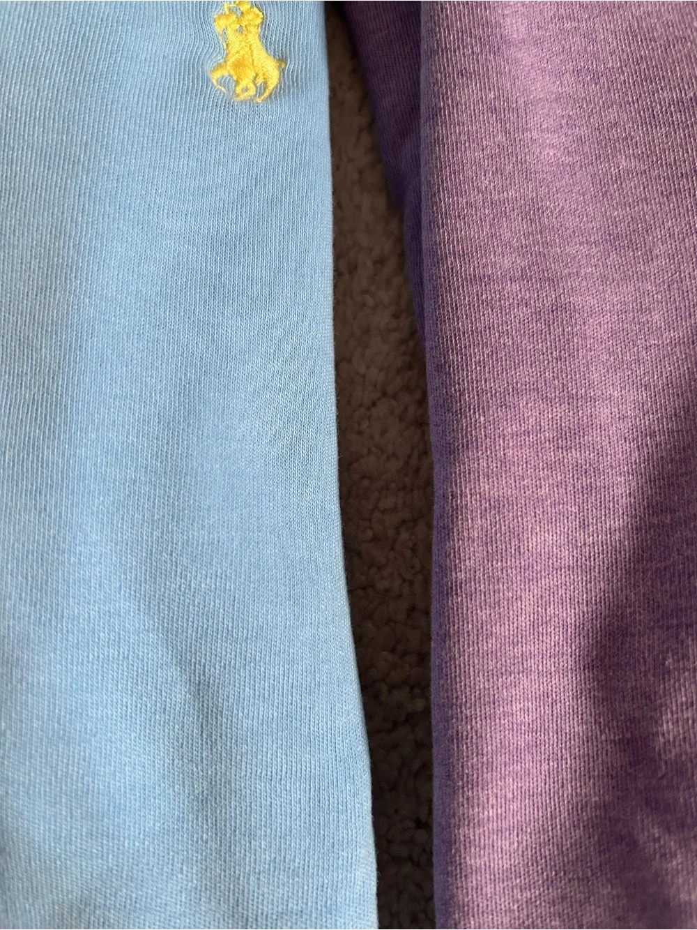 Ralph Lauren Polo Shirts - Light Blue & Purple
